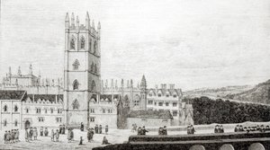 Magdalen College, Oxford in the 17th Century by English School